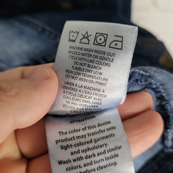 FRANKIE & STELLA | stretch button up denim trucker jean jacket - Picture 8 of 8